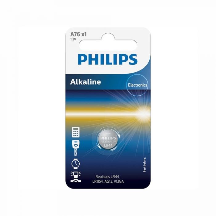 PHILIPS A76 1,5V Knapcellebatteri