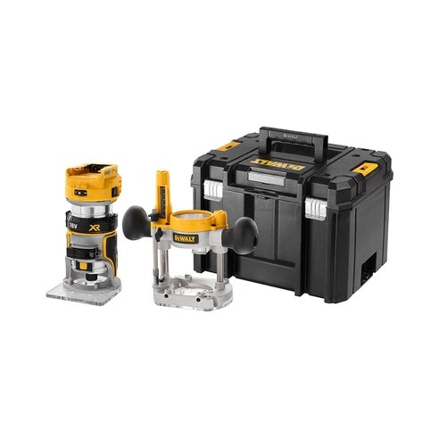 DeWALT 18V Kant-overfræser 8mm TSTAK Løs Enhed - DCW604NT-XJ