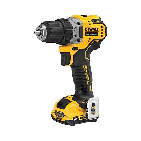 DEWALT DCD701D2 12V XR Kulløs Superkompakt Boremaskine 2 x 2Ah