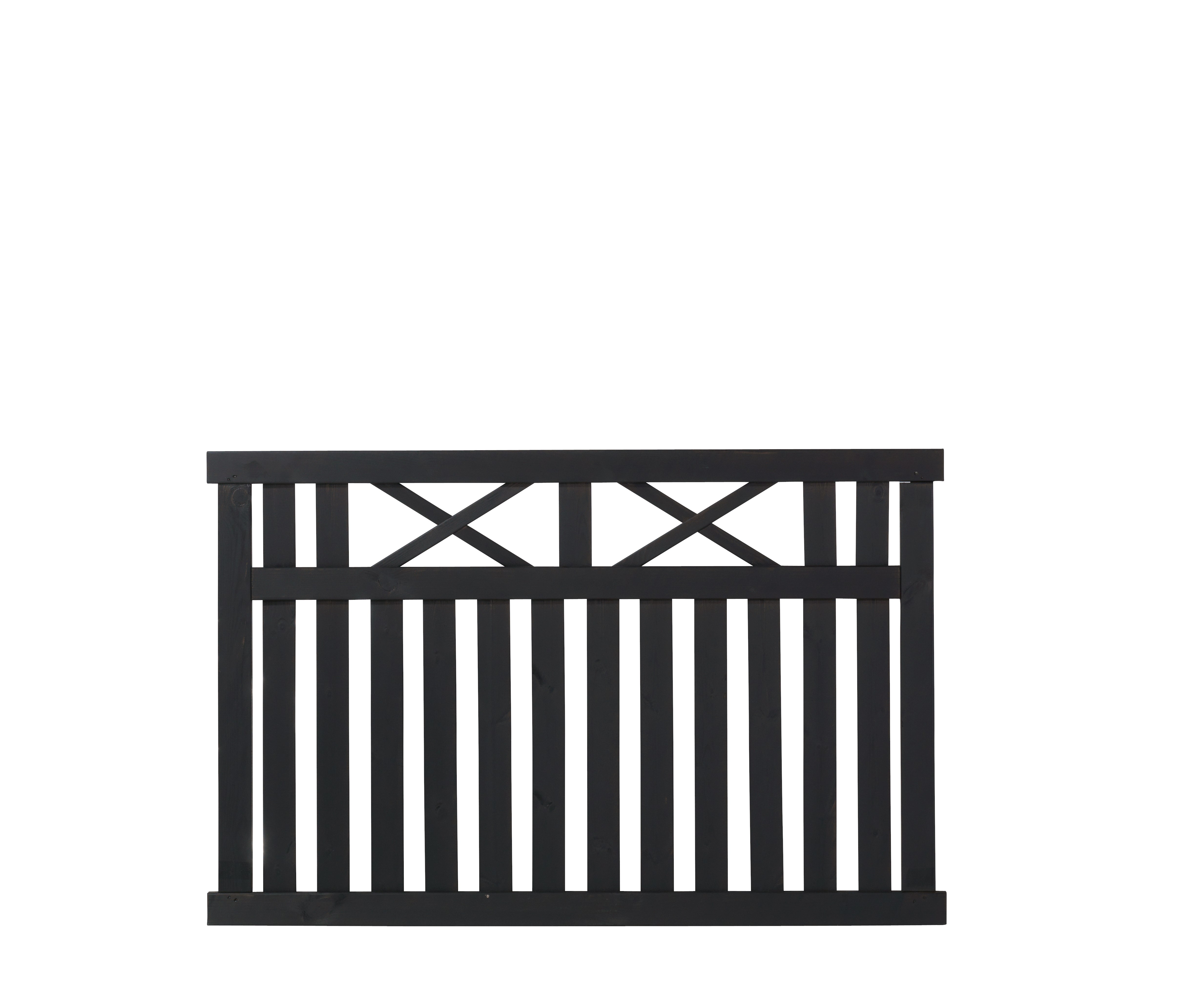 Plus Vinesse Facadeelement 150x96 cm Sort