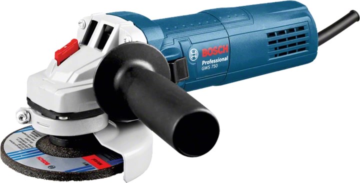 Bosch GWS 750 (125 mm) - Vinkelsliber - 0601394001