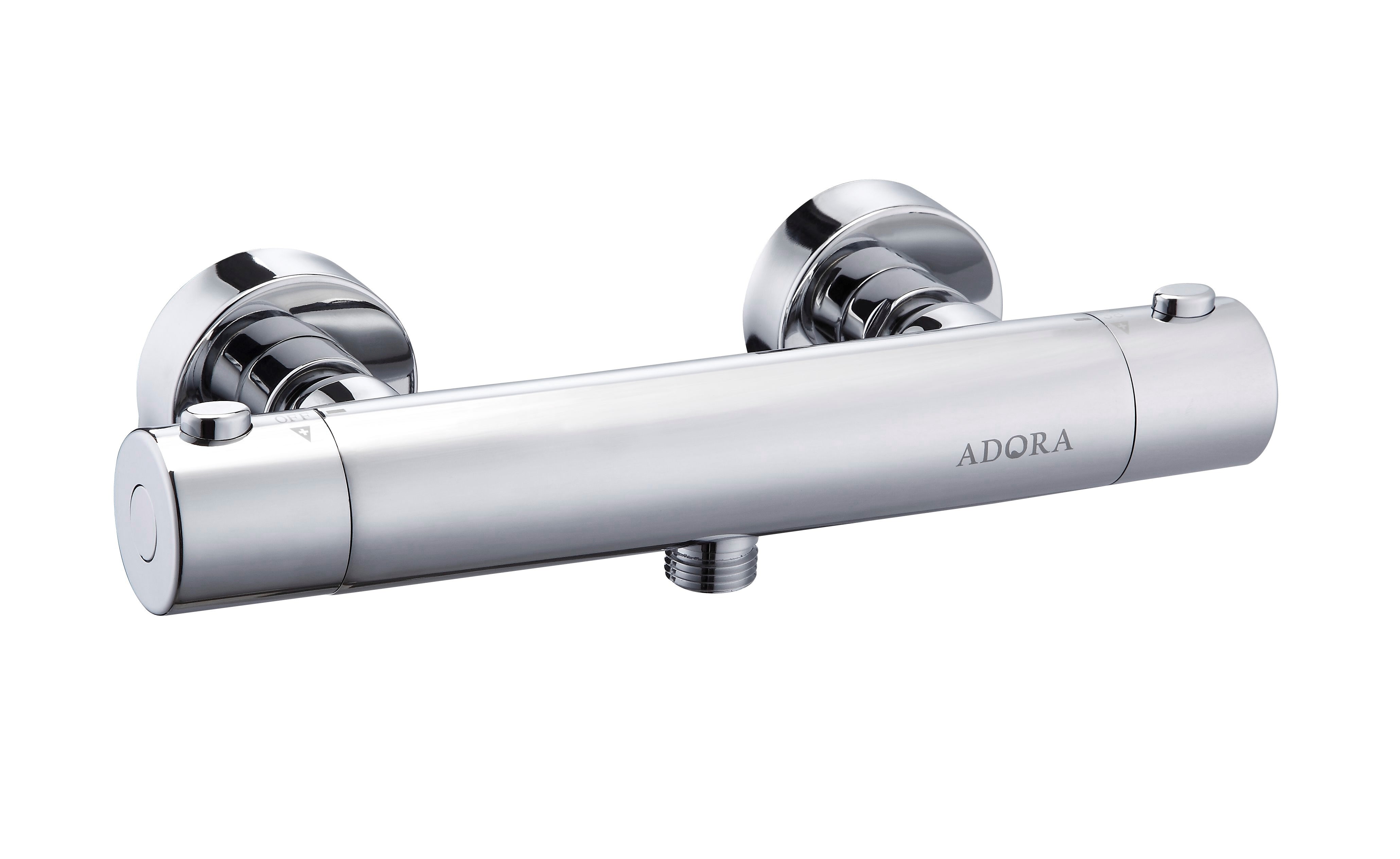 Adorar Exigo 150 Termostat- Armatur Studs Ned, Krom