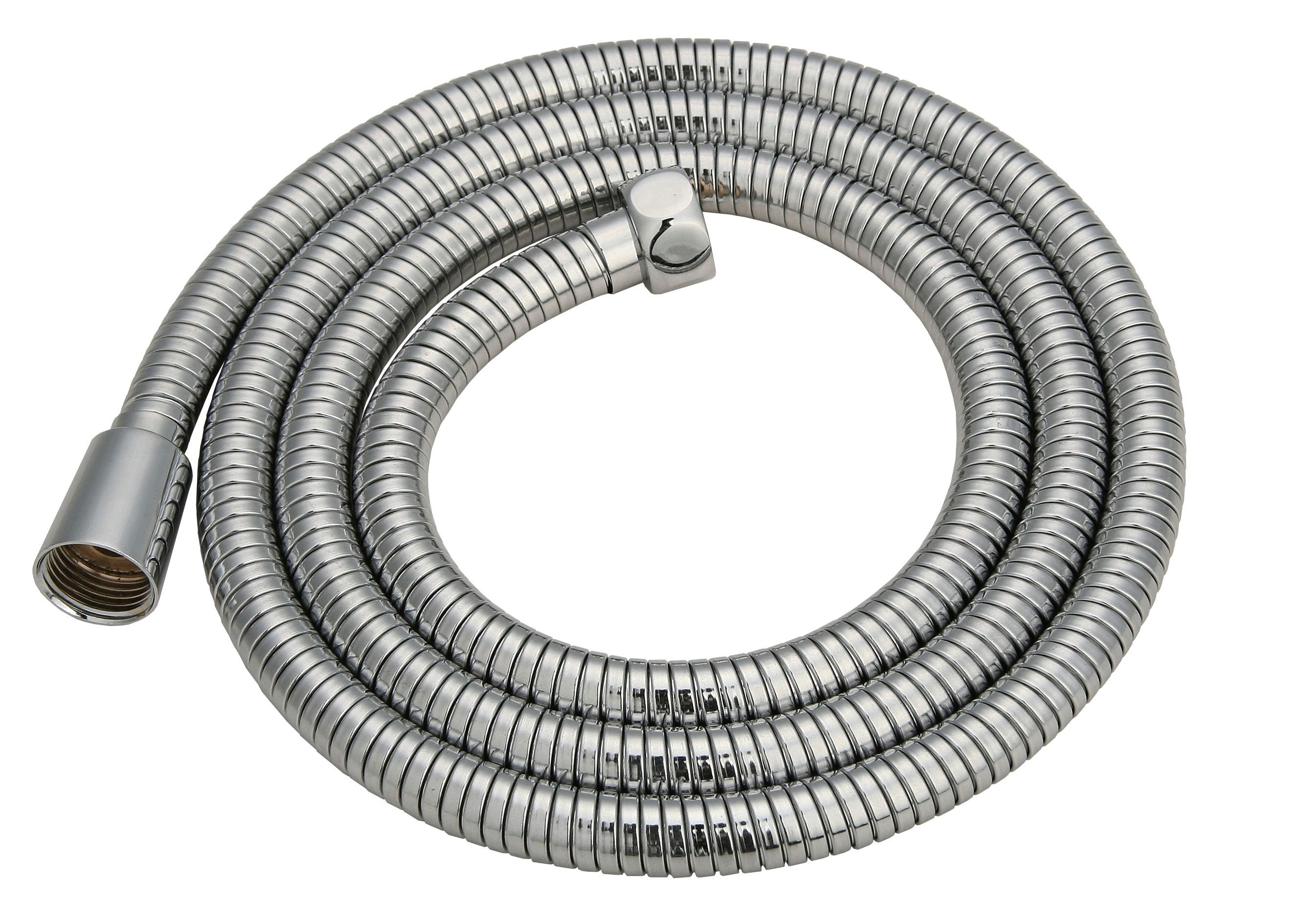 Adora Copia bruseslange, 1,5 m stretch, krom