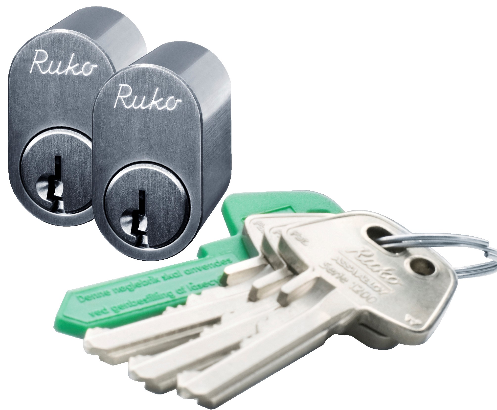 Ruko Serie 1200 RD1660 Cylinder sæt m/ 2 stk. RFL
