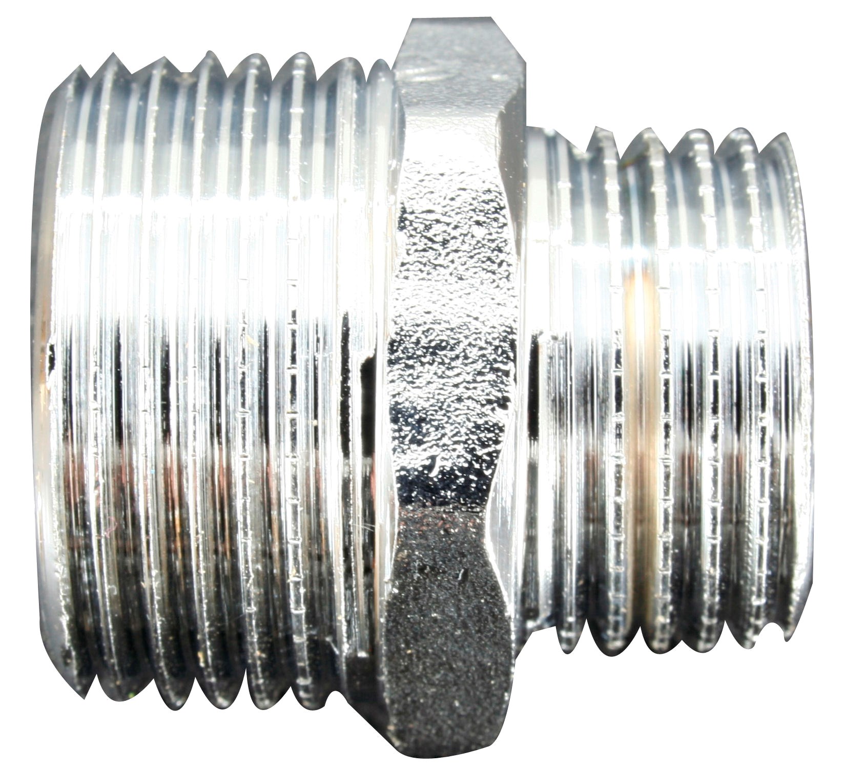 Brystnippel 3/4""X1/2""  Krom - 1900/01/04