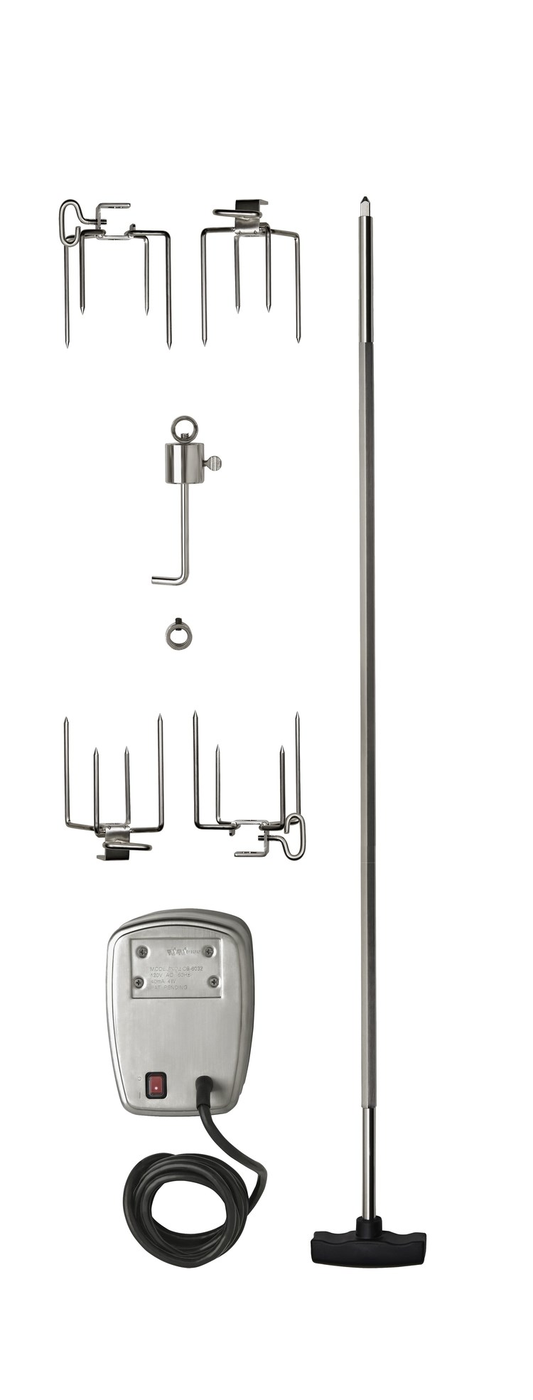 Napoleon Rotisseri kit, Legend/Lex 485, P500/Pro 500, 4 gafler, rustfri - 69232