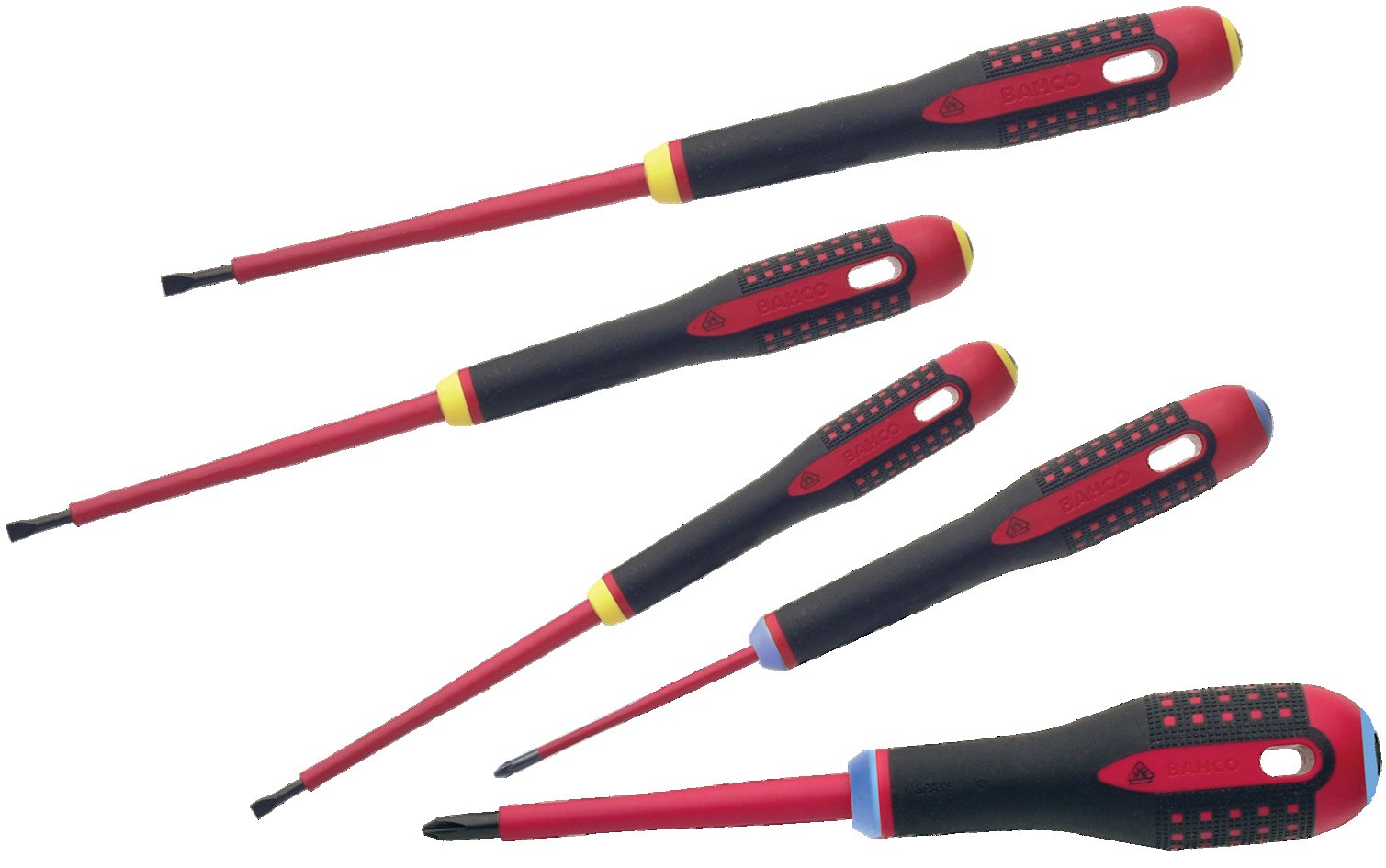 BAHCO ERGO Skruetrækkersæt isoleret