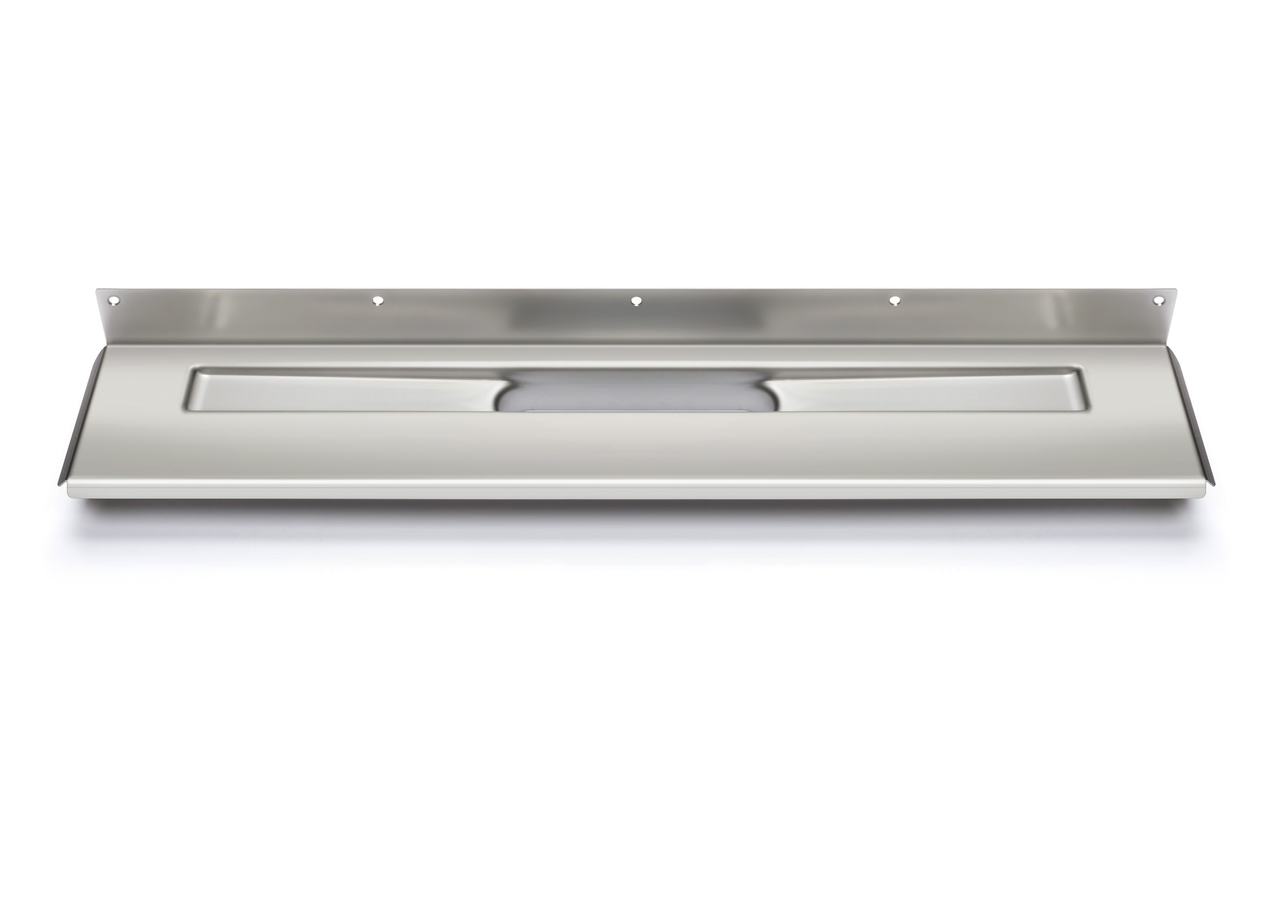 Unidrain Afløbsarmatur 900 Mm. Linje, Bagflange Børstet stål