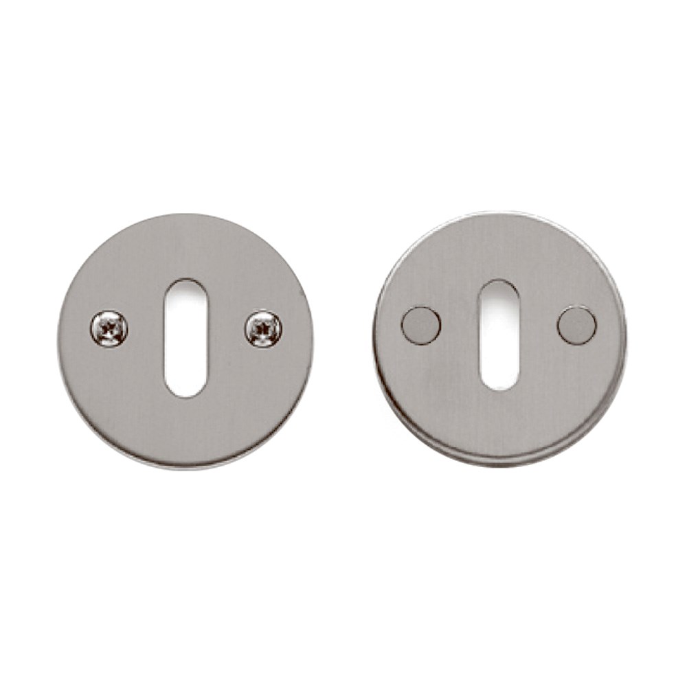 Randi nøgleskilt Ø50X2 mm Rustfri stål