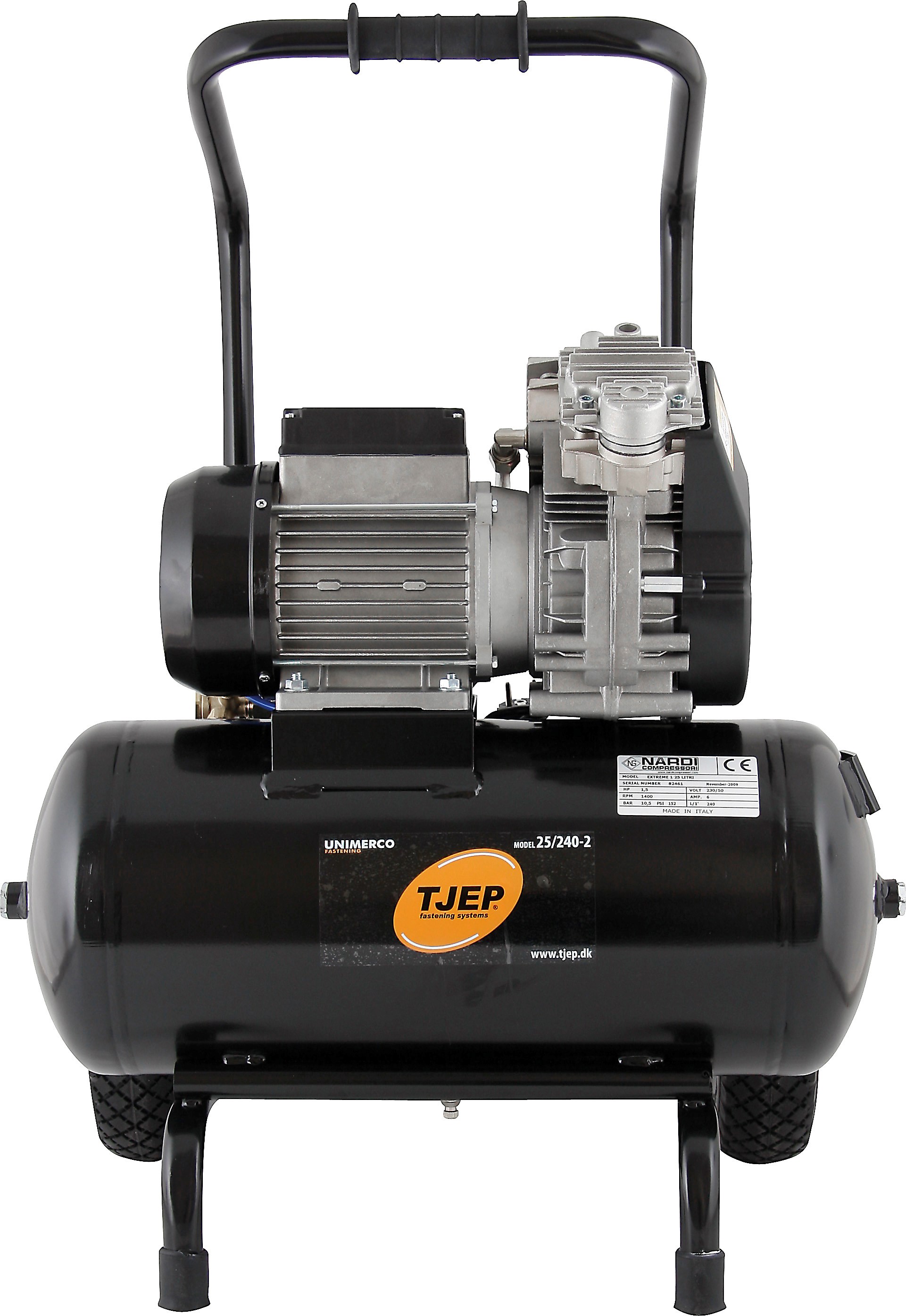 TJEP 25/240-2 Kompressor Oliefri
