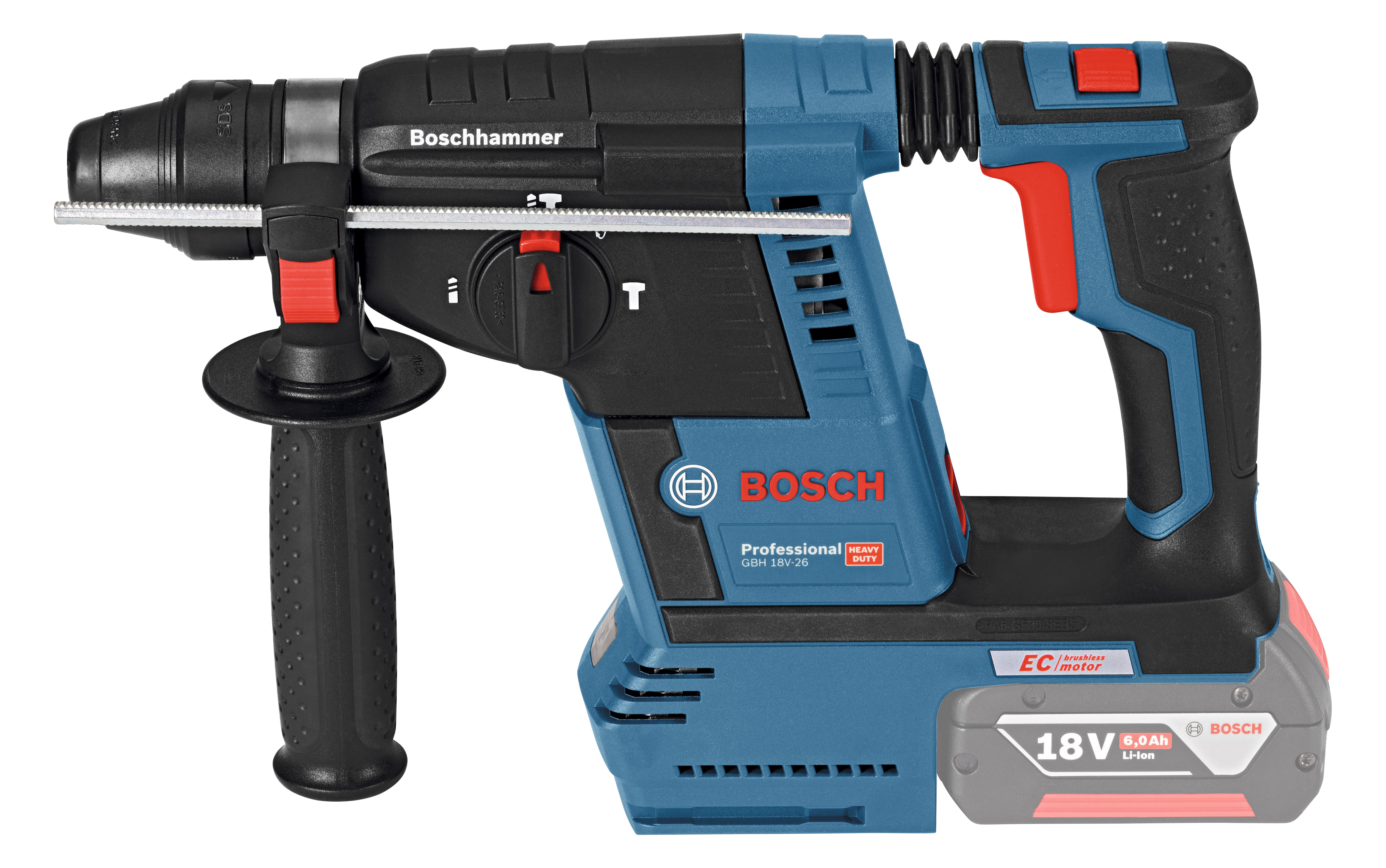 Bosch GBH 18V-26 - Akku borehammer med SDS plus - 0611909001