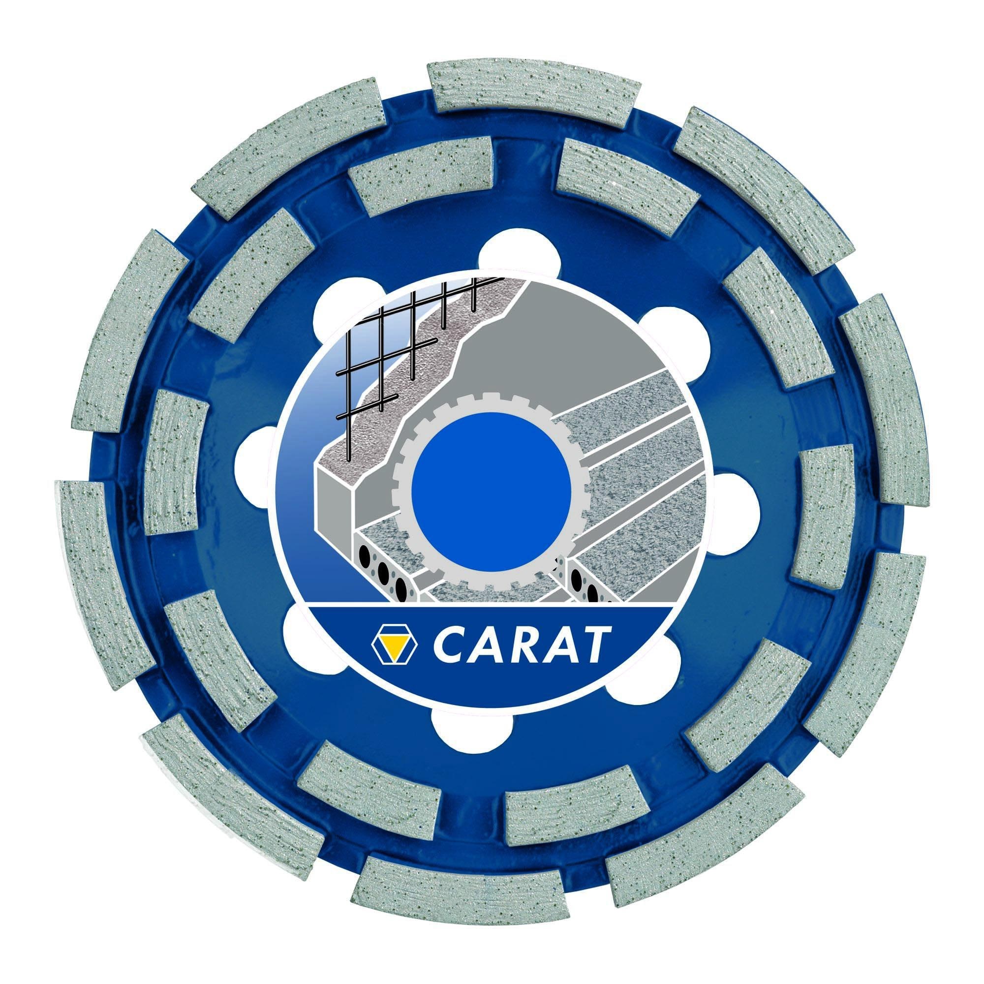 Carat CUDG diamantkopsten standard Ø125 mm