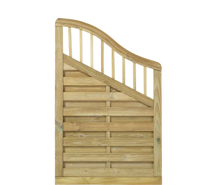 Plus Rondo Terrasseelement 90x142/104 cm - Tryk Impr.