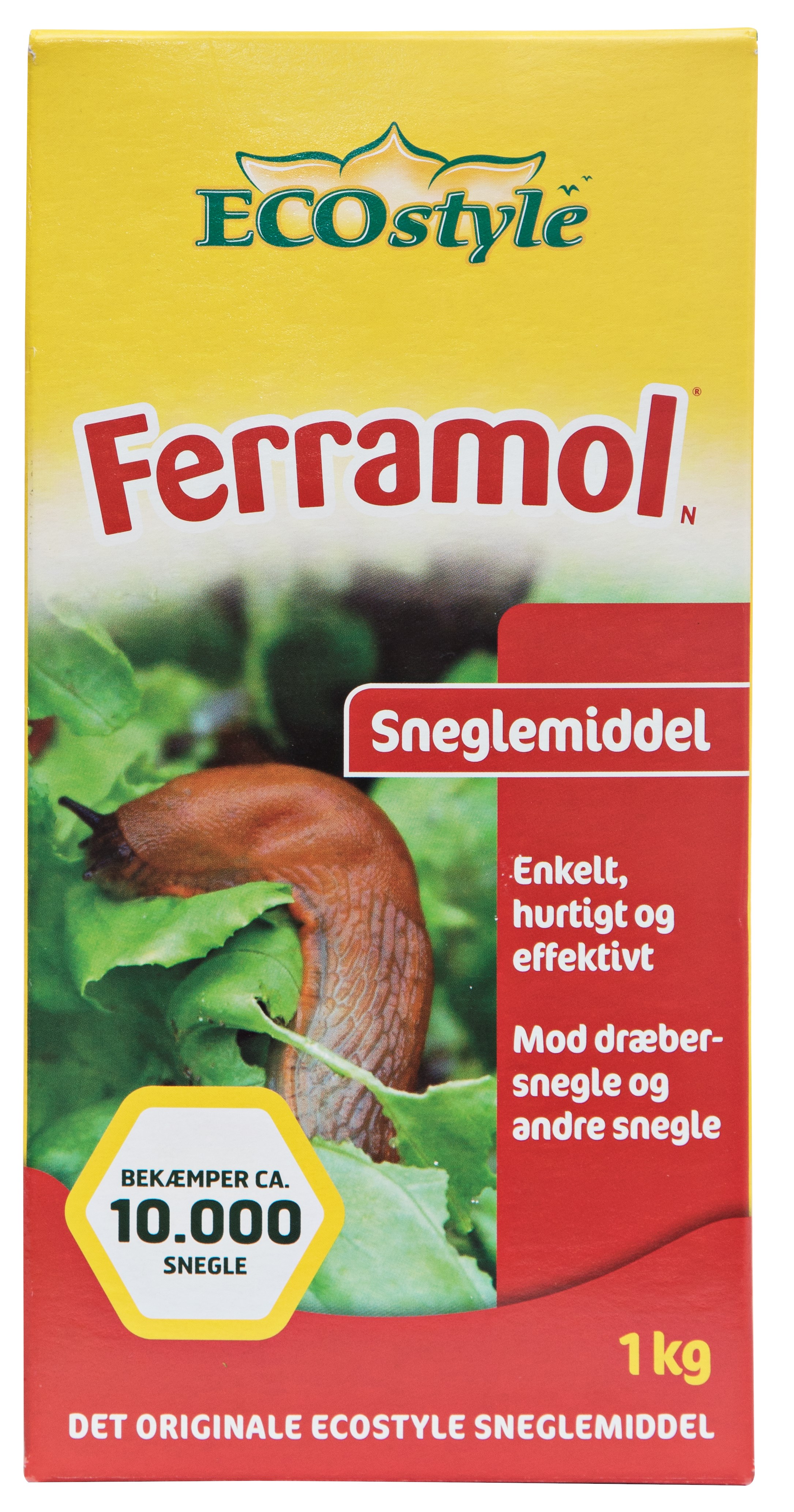 Ecostyle Sneglemiddel  1000gr - Ferramol