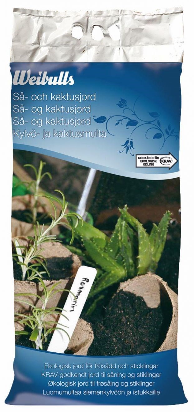 WEIBULLS Så- og Kaktusjord