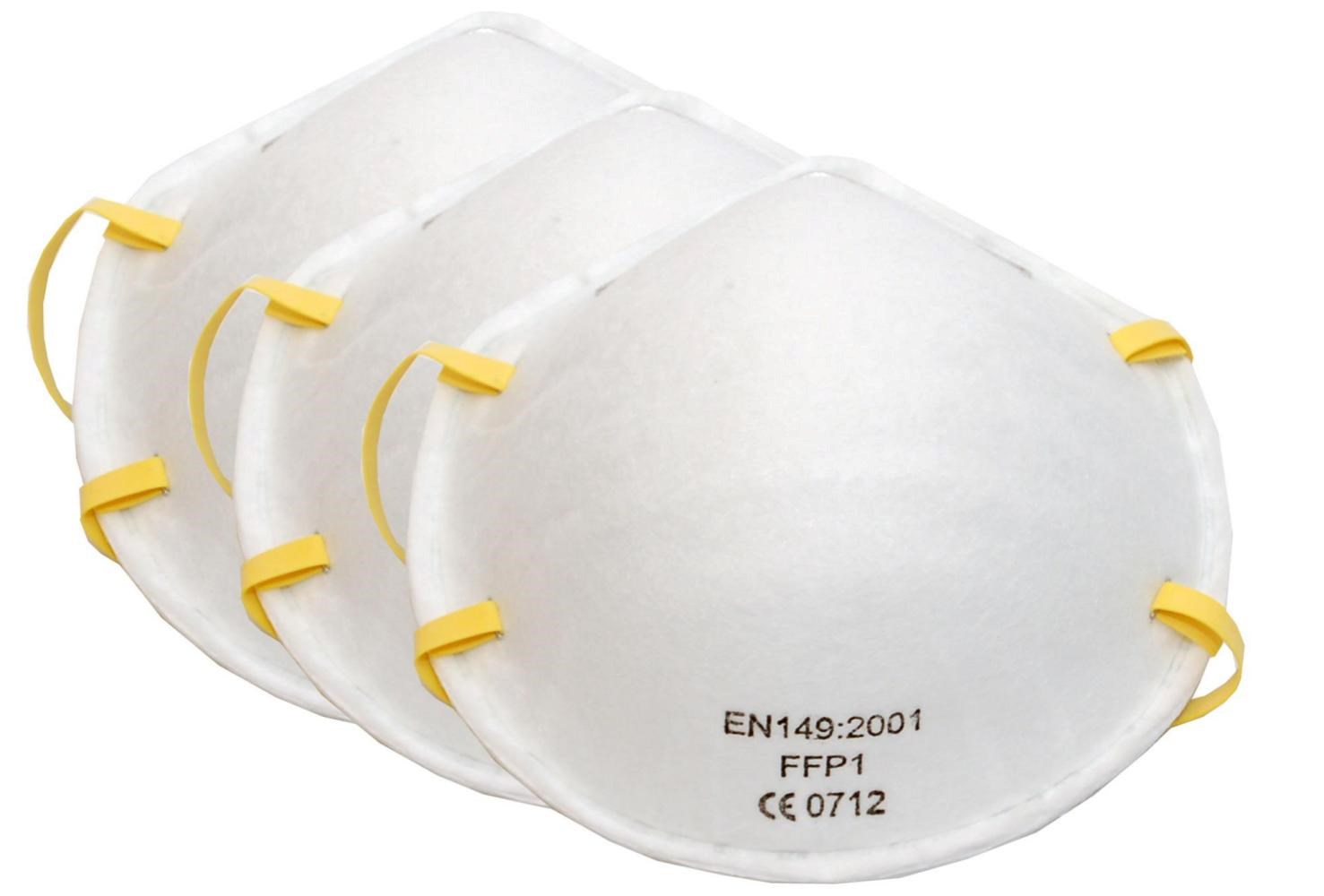 Millarco Støvmasker 3 stk. FFP1S