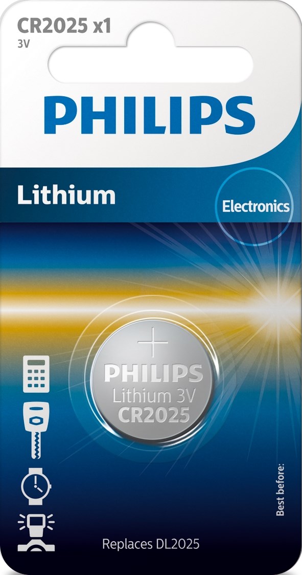 Philips Minicelle Cr2025 - Cr2025-01b