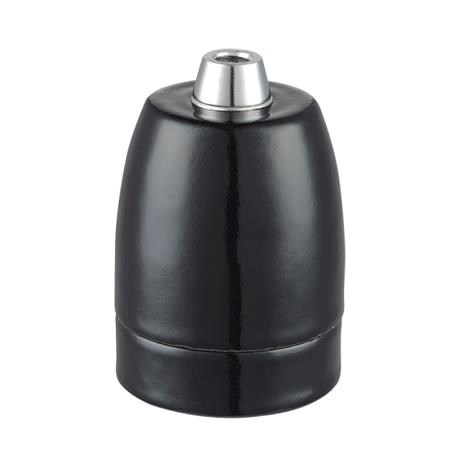 Halo Design FATNING  Porcelæn  E27 sort - 717408