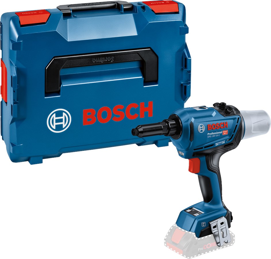 Bosch Akkupopnittepistol Grg 18V-16 C Solo L-Boxx - 06019K5002