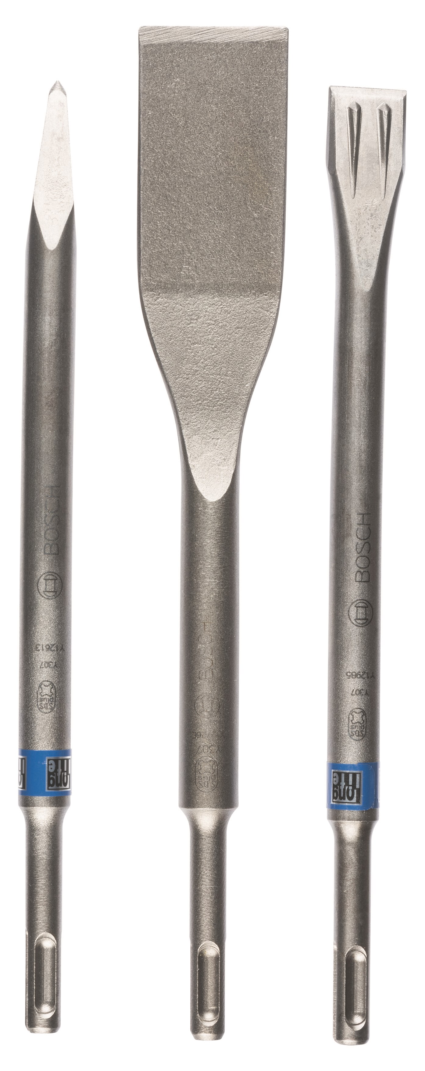 Bosch Fladmejselsæt SDS-plus 3stk - 2607019159