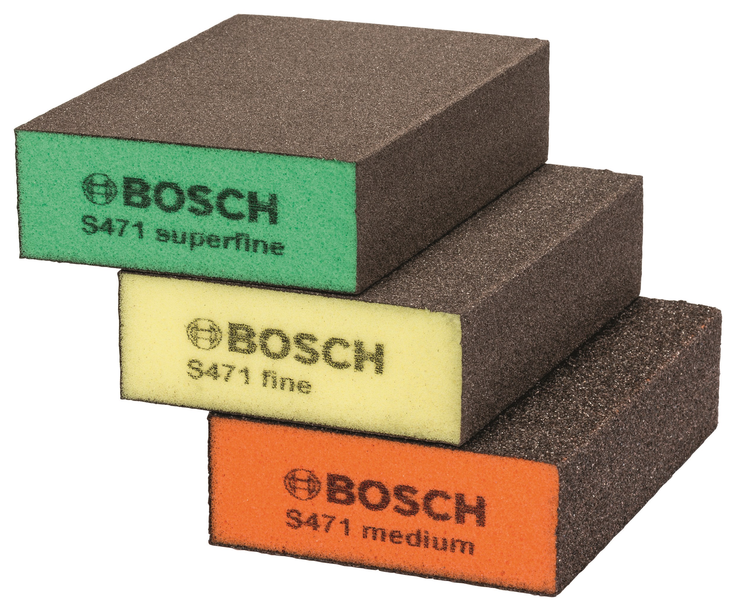 Bosch Slibesvampsæt 69x97x26 Bffe M/f/sf 3stk - 2608621253