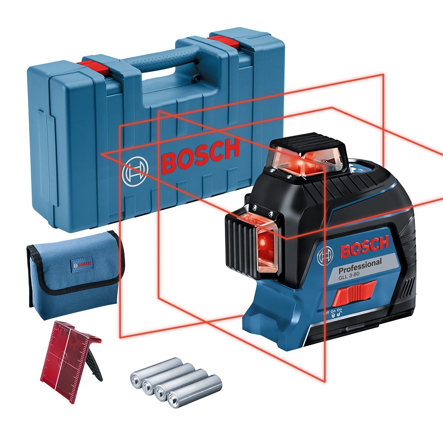 Bosch GLL 3-80 Linjelaser - 0601063S00