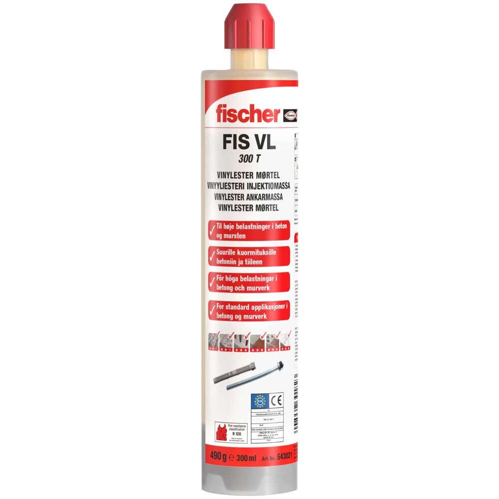 Fischer Injektionsmørtel FIS VL 300 T 300 ml