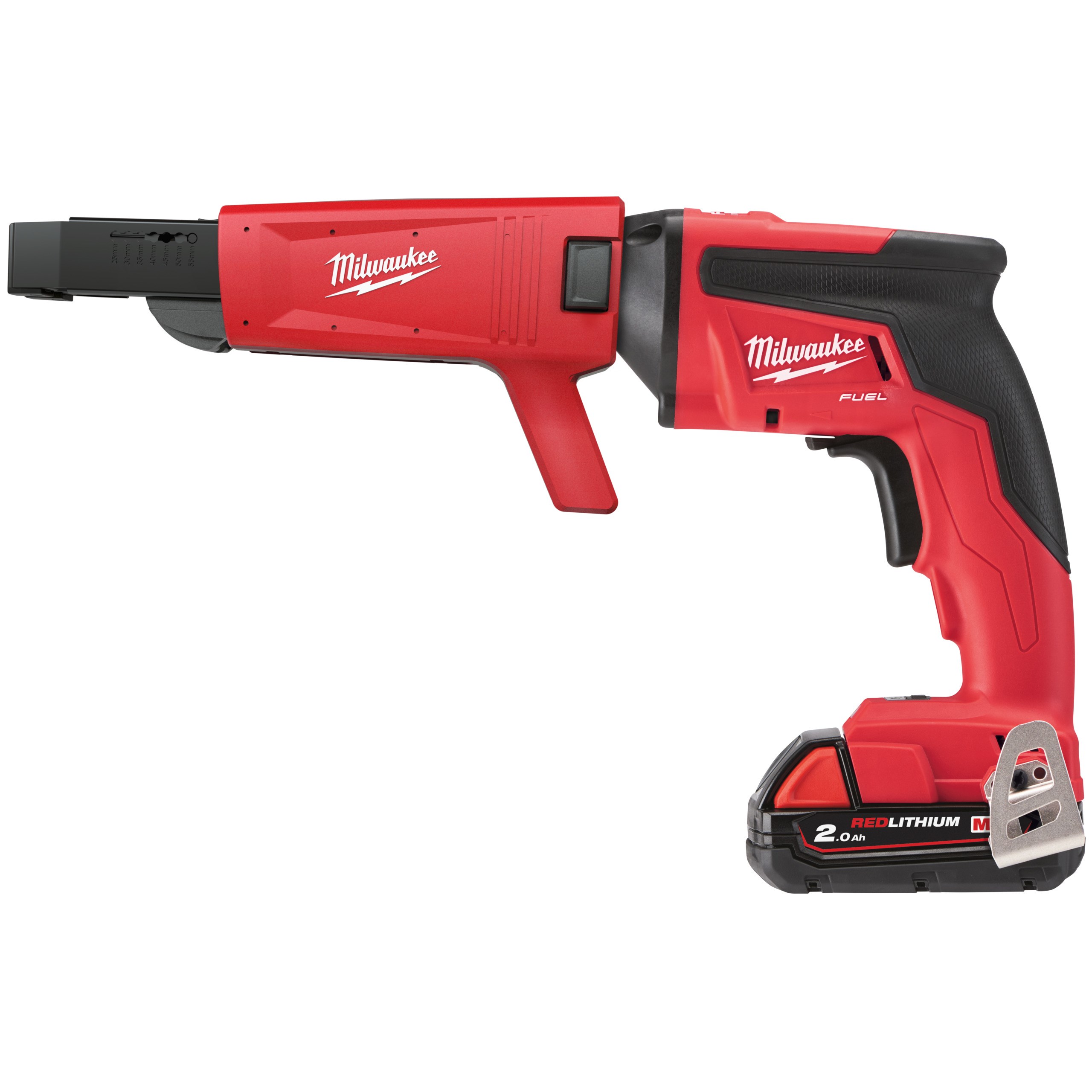 MILWAUKEE M18 FSGC-202X Gipsskruemaskine med Skruebåndforsats