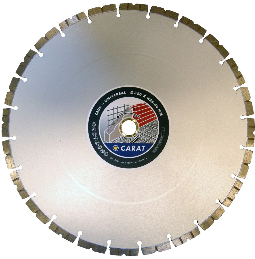 Carat CEDK universal diamantklinge Ø350/25,4 mm