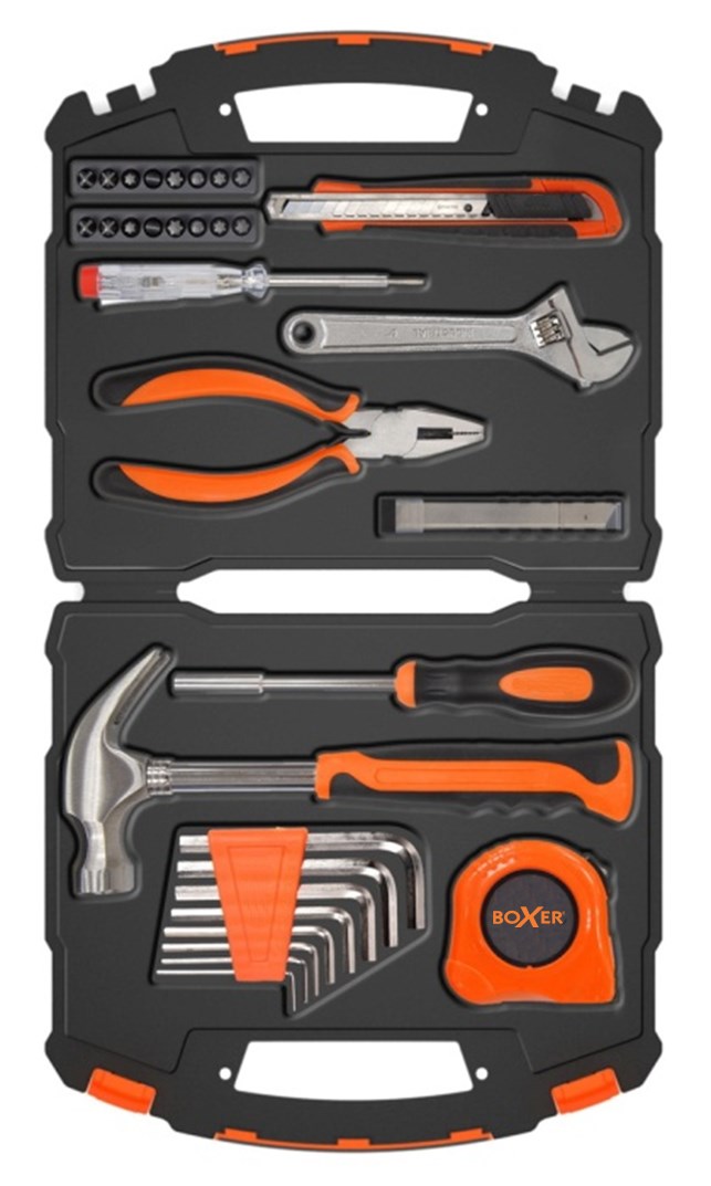 Boxer Værktøjssæt - 50 dele STARTER-kit - 32442