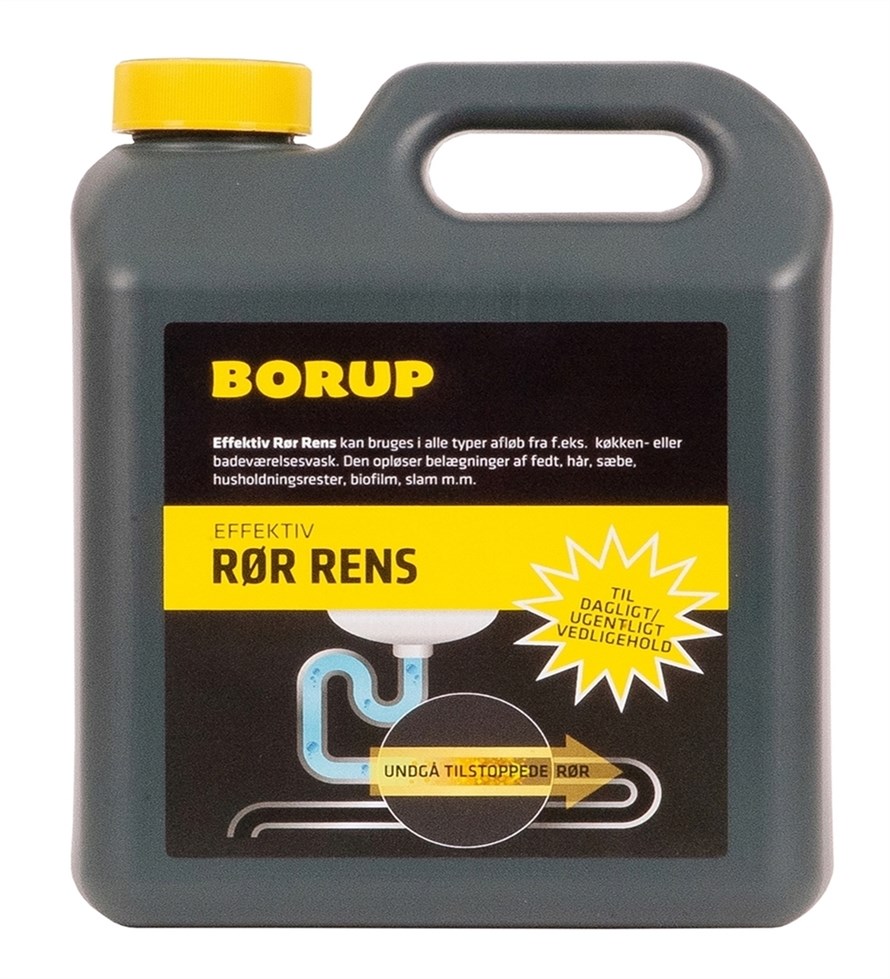 Borup effektiv rør rens 2,5 L