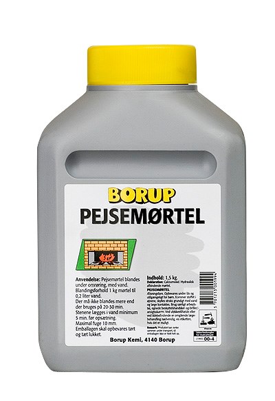 Borup pejsemørtel 1,5 kg
