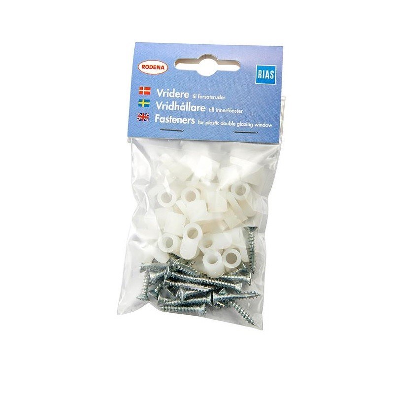 Rodena nylonvridere 3 mm 25 stk