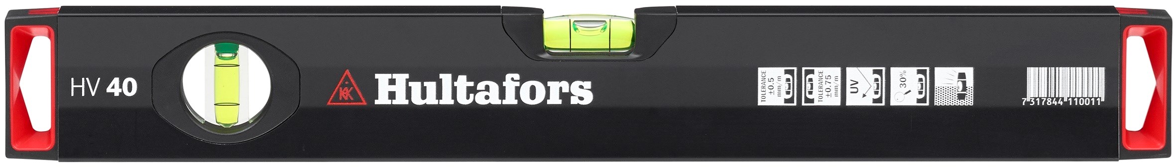 HULTAFORS HV Vaterpas i Aluminium