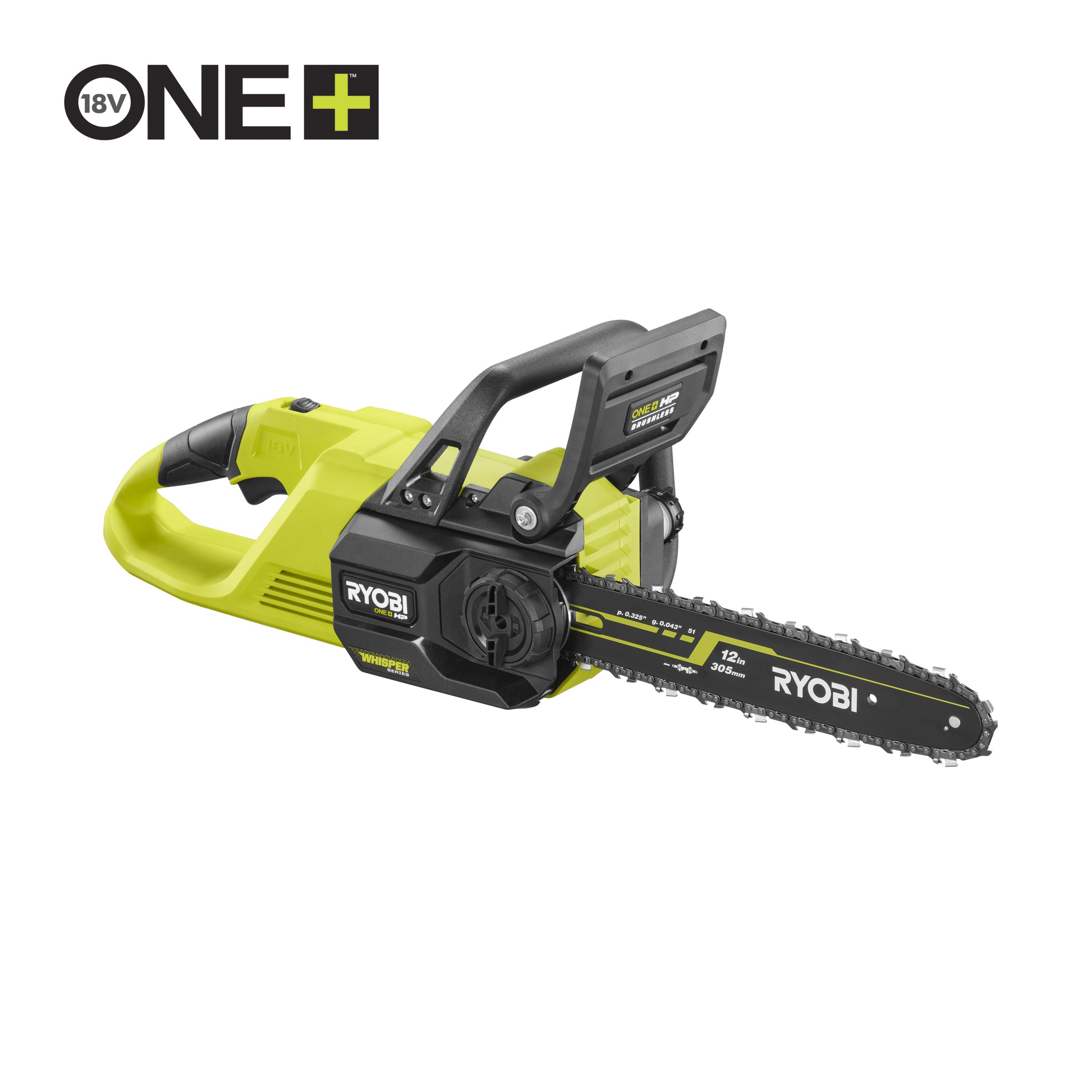 Ryobi 18V ONE+ Kædesav - RY18CSX30A-0