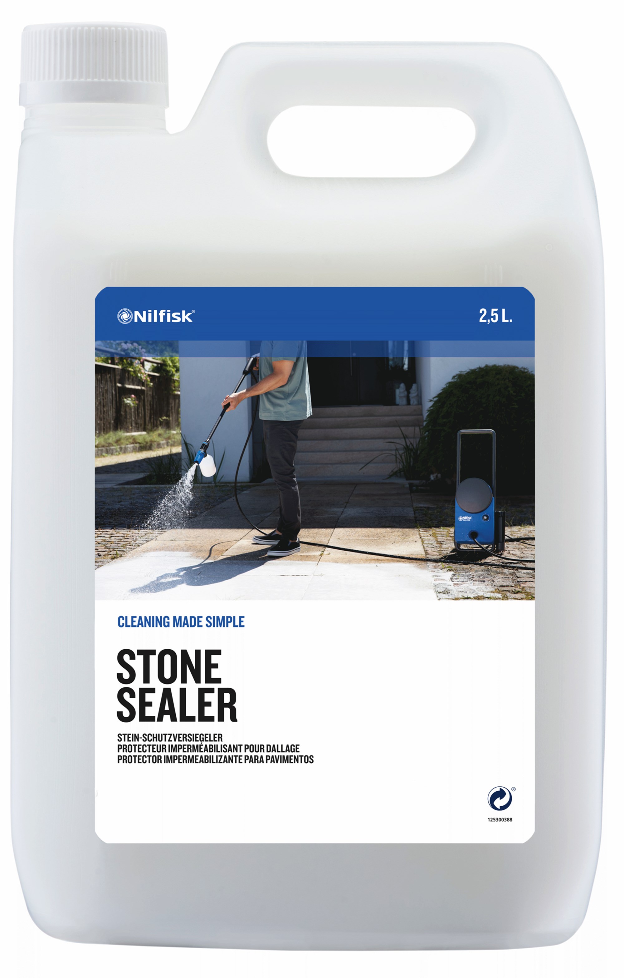 Nilfisk Rengøringsmiddel 2,5Lt - Stone Sealer - 125300388