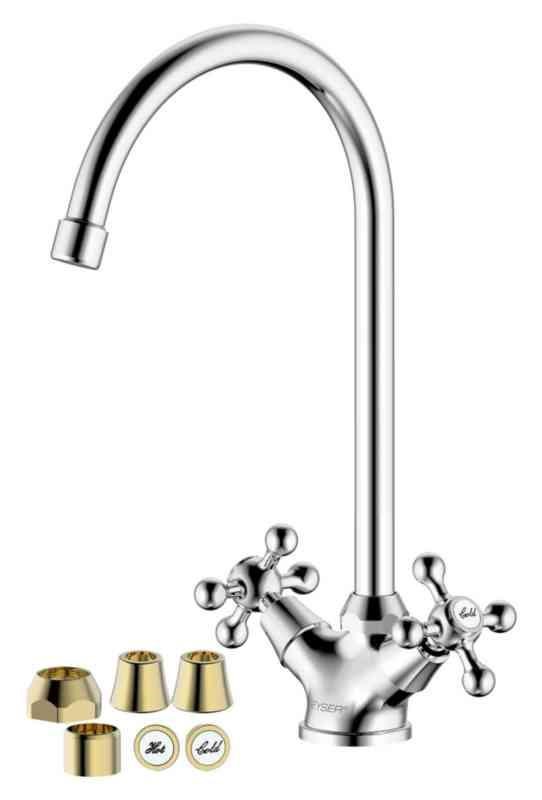 GEYSER Magnolia køkkenarmatur krom