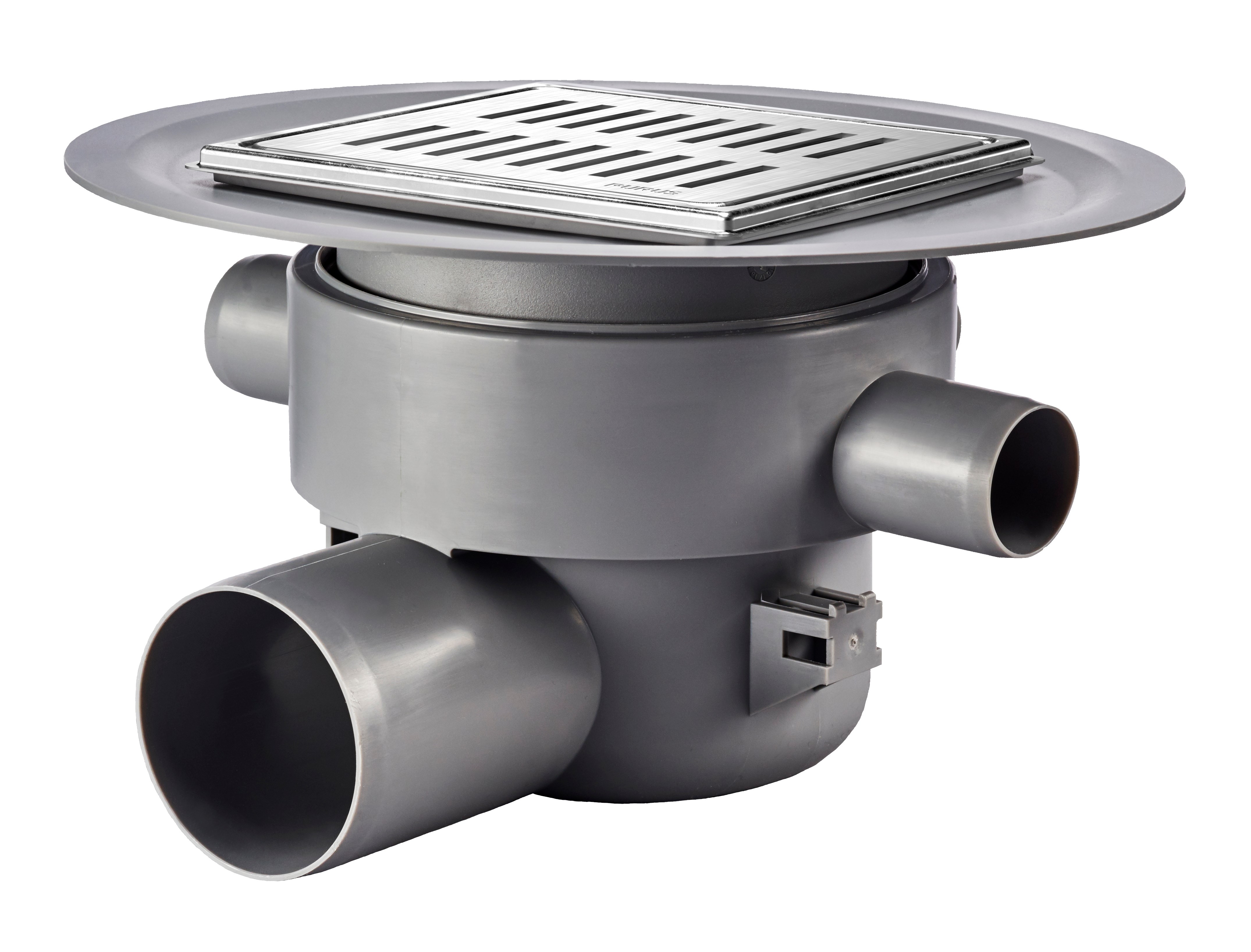 Purus Multiflex Afløbsskål Ø75 V til Smøremembran, Vandret M & Fl