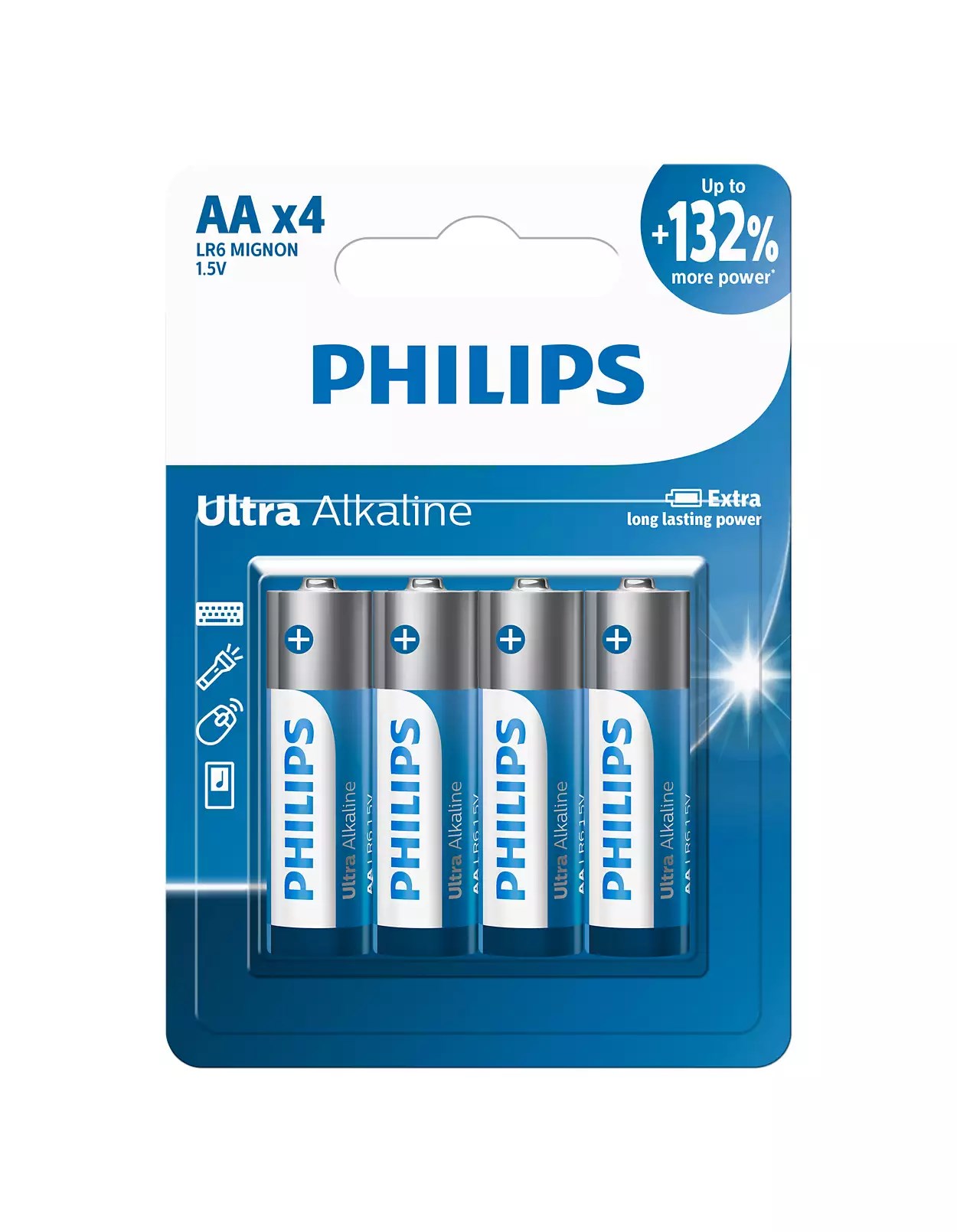 Philips Ultra Alkaline Aa 4 - Lr6e4b-10