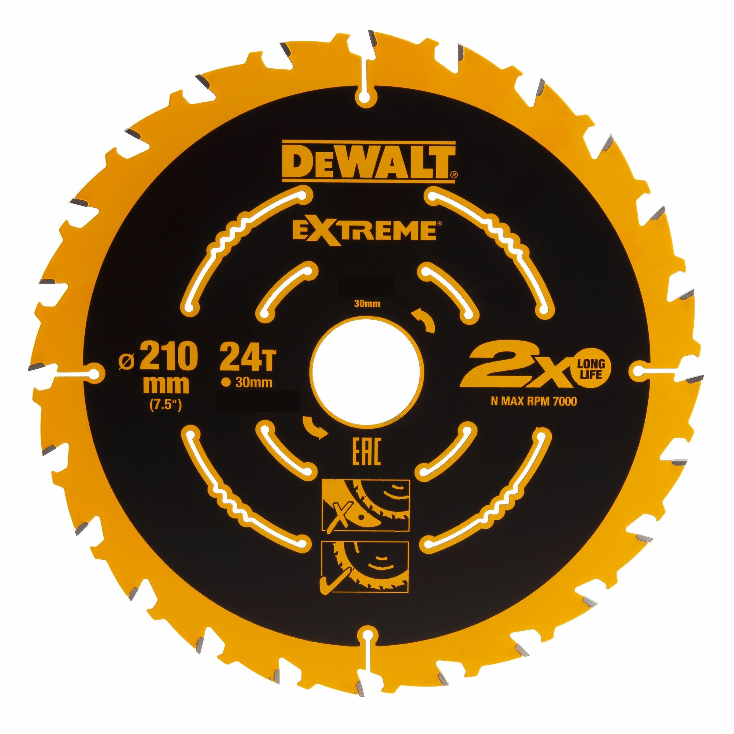 DEWALT DT20432-QZ Extreme Rundsavsklinge til Træ