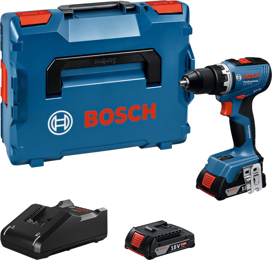 BOSCH GSR 18V-65 Bore-/skruemaskine