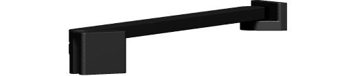 Scanbad arm t/afstivning 30 cm mat sort