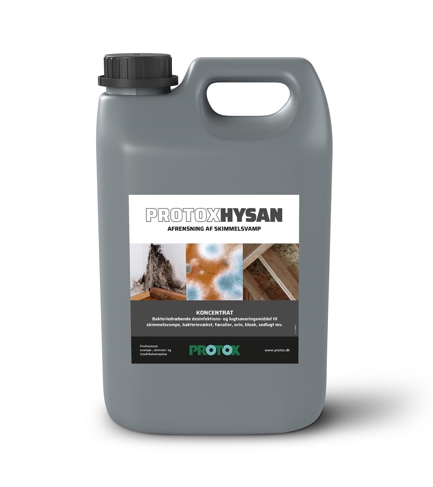 Protox Hysan Desinfektion 2,5l 1.07.1desinfektion & Lugtsanering Indenfor Dampspærre
