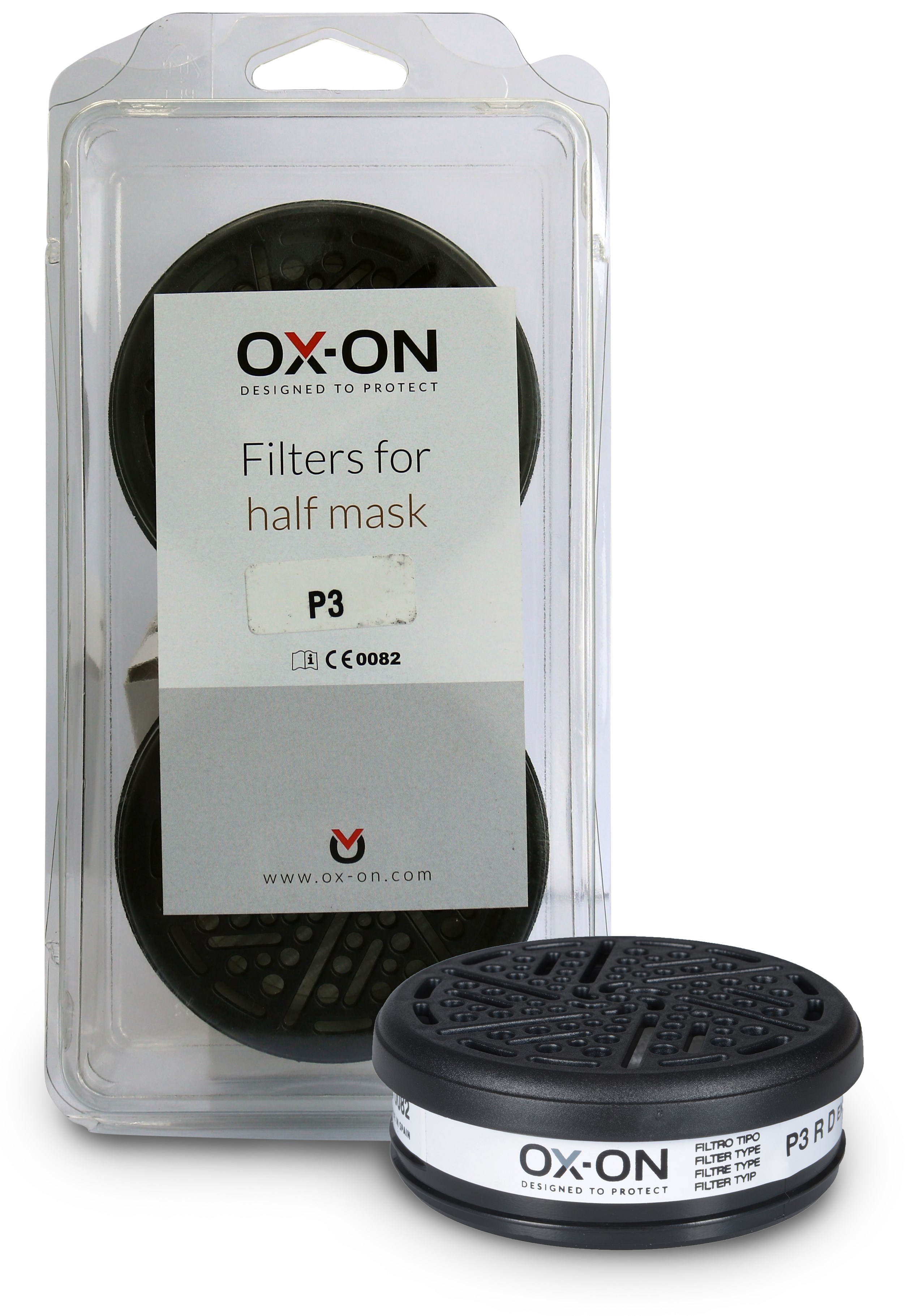 OX-ON Comfort P3 filtersæt 2 stk