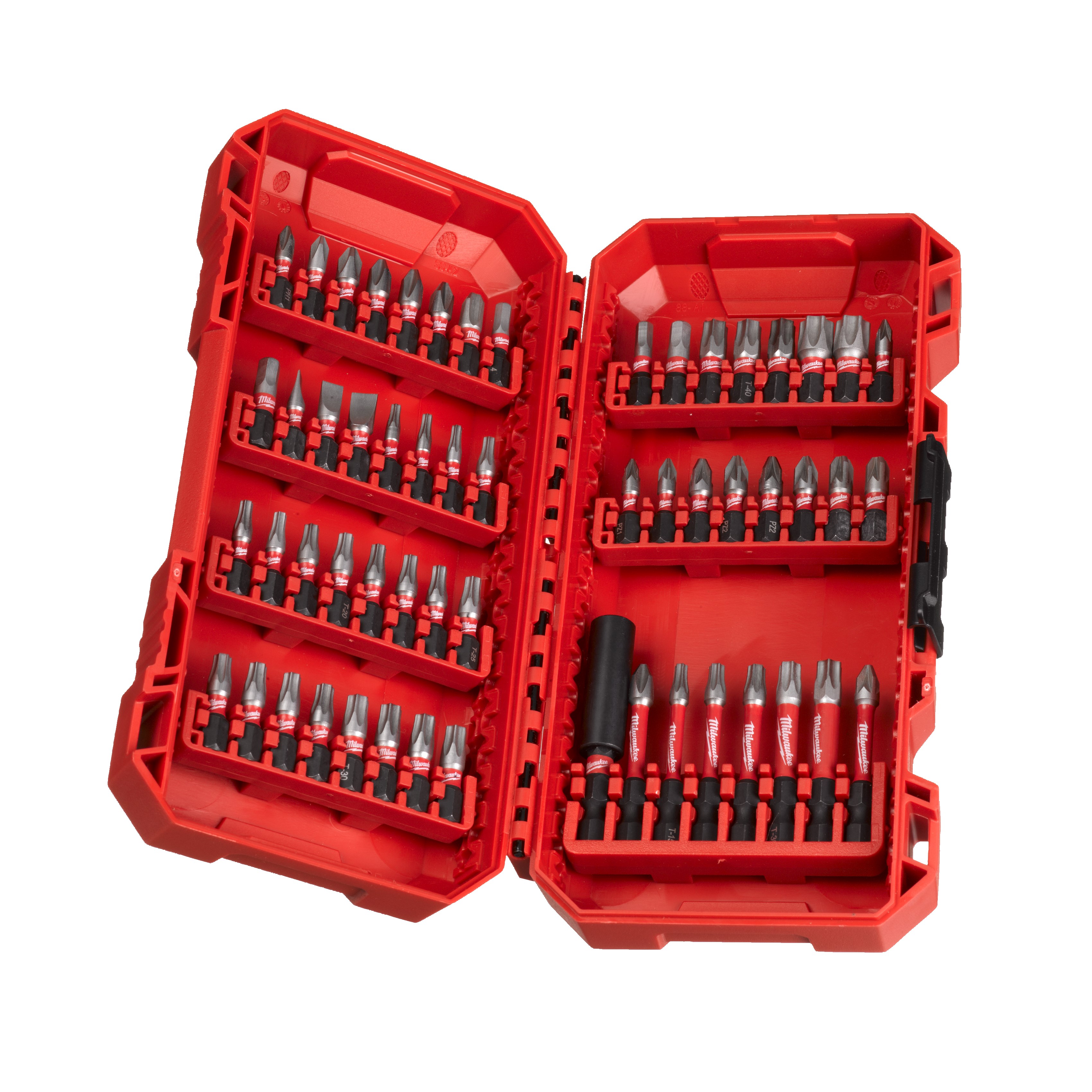 Milwaukee bitssæt Shockwave Impact Duty, 56 dele