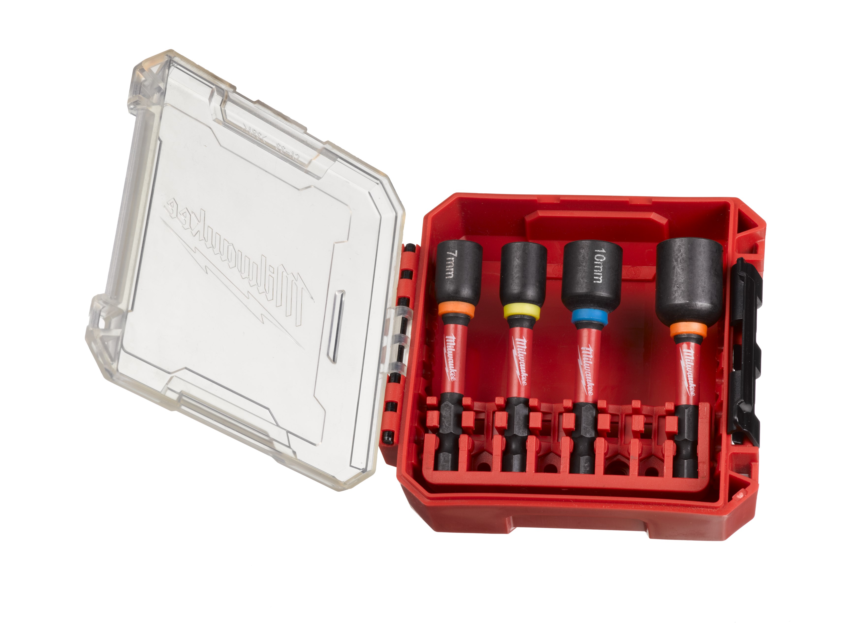 Milwaukee schockwave™ magnetisk slagtoppesæt 4 dele