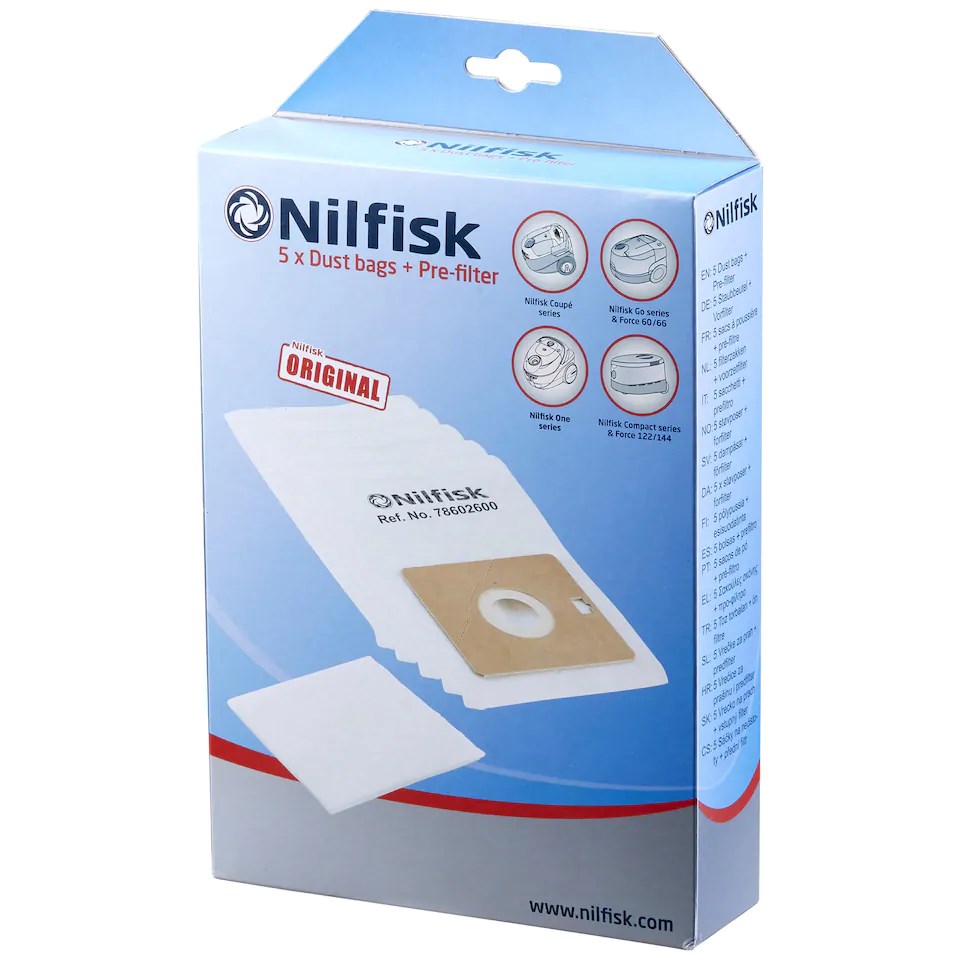 Nilfisk Støvsugerpose - 78602600